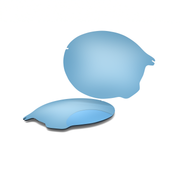 Oakley Tailend OO4088 Replacement Lenses by FXL - Blue-HD