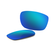 Oakley Hall Pass OO9203 Replacement Lenses by FXL - Blue-Mirrored