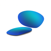 Oakley Valve 1.0 Replacement Lenses by FXL - Blue-Mirrored