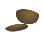 Oakley Tightrope OO4040 Replacement Lenses by FXL - Bronze Gold-Mirrored