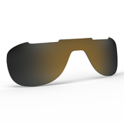 Oakley Outpace OO4133 Replacement Lenses by FXL - Bronze Gold-Mirrored