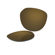 Oakley Latch Key M (52 mm) OO9394 Replacement Lenses by FXL - Bronze Gold-Mirrored