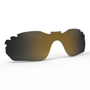 Oakley Radar Edge OO9184 (Vented) Replacement Lenses by FXL - Bronze Gold-Mirrored