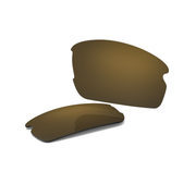 Oakley FLAK XS OJ9005 Replacement Lenses by FXL - Bronze Gold-Mirrored