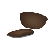 Oakley Half Jacket 2.0 OO9144 Replacement Lenses by FXL - Brown