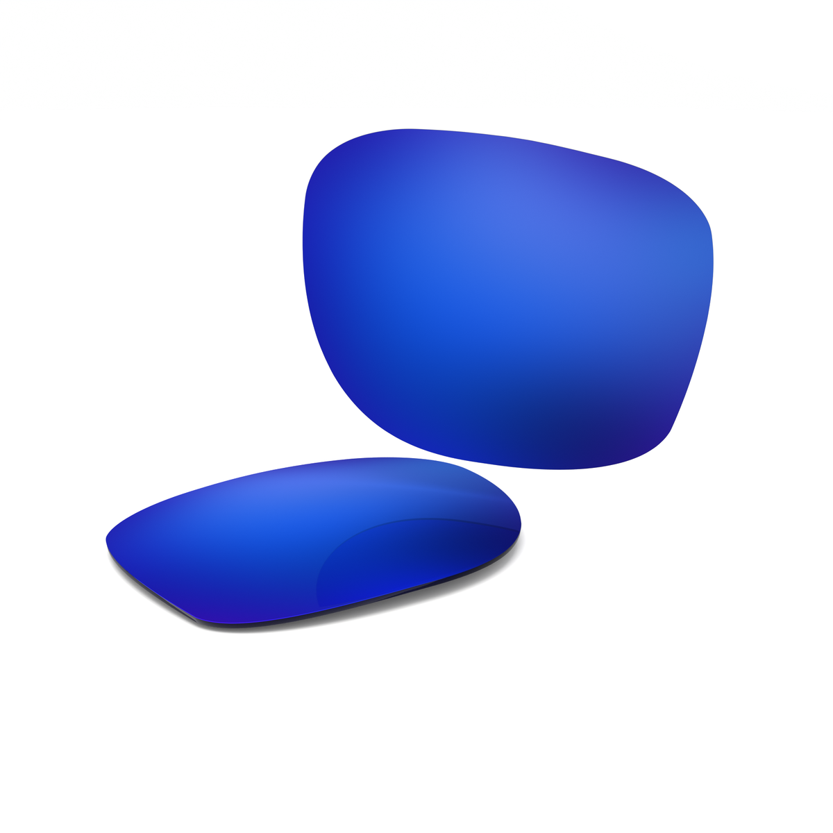 Oakley Holbrook OO9102 Replacement Lenses by FXL - Deep Blue-Mirrored