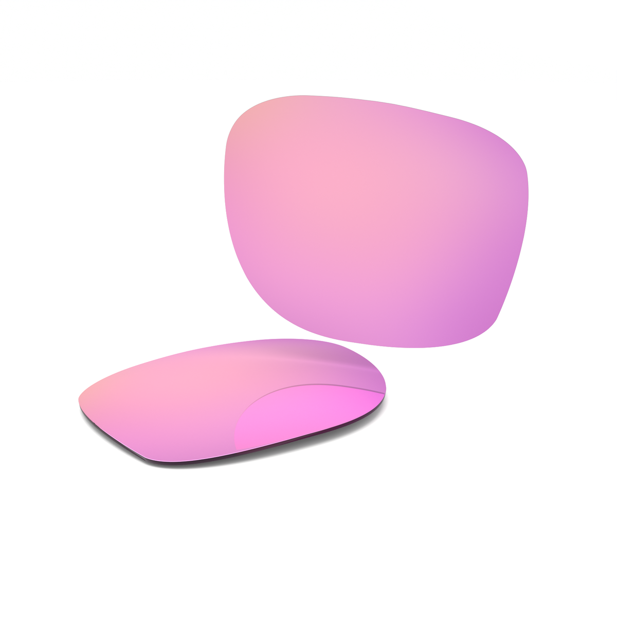 Oakley Holbrook OO9102 Replacement Lenses by FXL - Pink-Mirrored