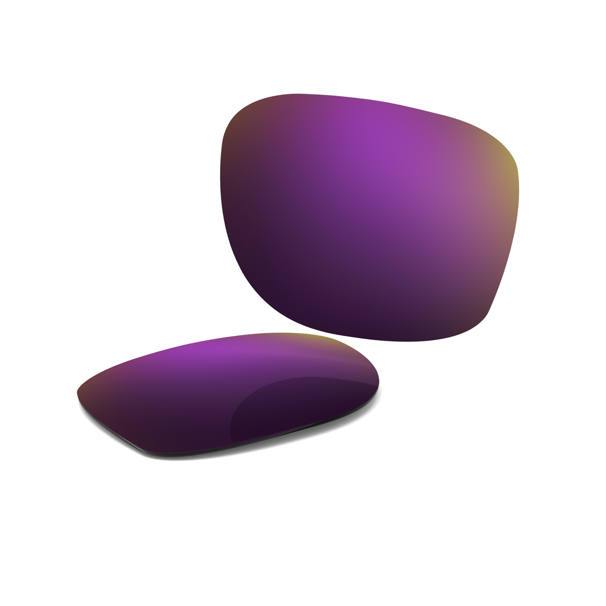 Oakley Holbrook OO9102 Replacement Lenses by FXL - Purple-Mirrored