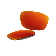 Oakley Big Square Wire Replacement Lenses by FXL - Red-Mirrored