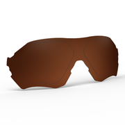 Oakley EVZero Range Asian Fit OO9337 Replacement Lenses by FXL - brown